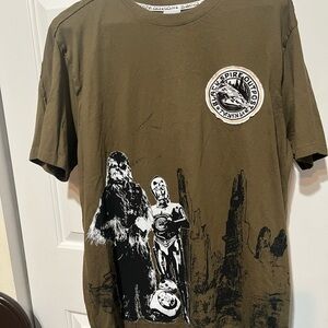 Disney Parks Star Wars Galaxy's Edge Black Spire Outpost T-Shirt LARGE